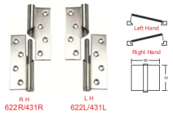 Stainless Steel Rising Hinges (2 PCS)