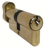 ULTIMATE EURO CYLINDER KEY + TURN BUTTON 80MM