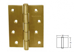 Brass Butt Hinges With Washer (2PCS)