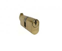 ULTIMATE OVAL CYLINDER KEY + TURN BUTTON 82MM