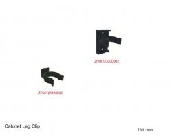 CABINET LEG CLIP   (100 PCS)