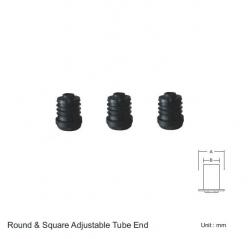 ROUND & SQUARE ADJUSTABLE TUBE END
