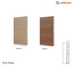 PVC PLINTH 150MM X 4 METER- (WALNUT/ CHERRY)