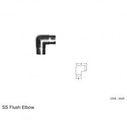 SS FLUSH ELBOW - 2" x 1"