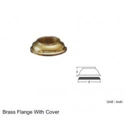 BRASS FLANGE WITH COVER