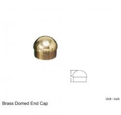 BRASS DOMED END CAP