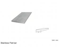 STAINLESS FLAT BAR - 25 MM / THICKNESS 5.0 MM & 6.0 MM / LENGTH