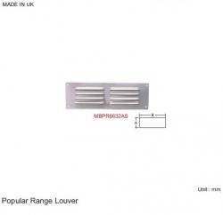 POPULAR RANGE LOUVER - 89 MM x 242 MM