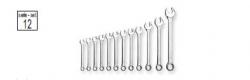 SET COMBINATION WRENCHES - 12 PCS