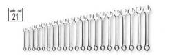 SET COMBINATION WRENCHES - 21 PCS