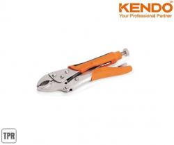 CURVED JAW LOCKING PLIER WITH ANTI-SLIP HANDLE