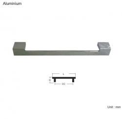 ALUMINIUM PULL HANDLE - 192mm CENTER TO CENTER / FINISH - CHROME