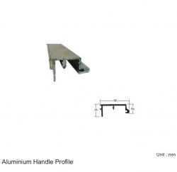 ALUMINIUM HANDLE PROFILE - 6 MTR LENGTH