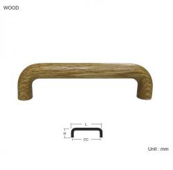 PULL HANDLE - 109mm LENGTH / NATURAL FINISH