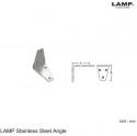 LAMP STAINLESS STEEL ANGLE